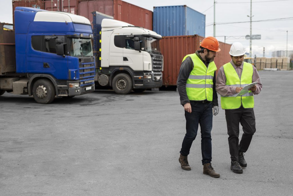 Nowoczesna ciężarówka w trasie międzynarodowej – bezpieczny i terminowy transport zachód